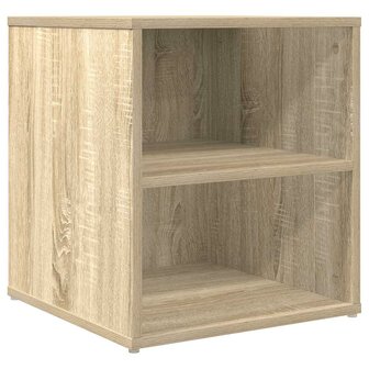 Hoekkast 200x40x45 cm bewerkt hout sonoma eikenkleurig 7