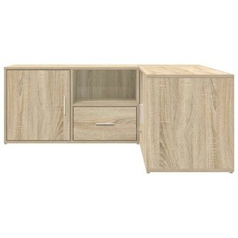 Hoekkast 200x40x45 cm bewerkt hout sonoma eikenkleurig 9