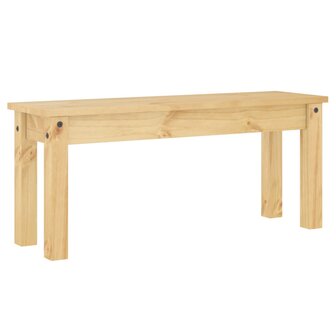 Eetkamerbank Panama 105x30x45 cm massief grenenhout 2