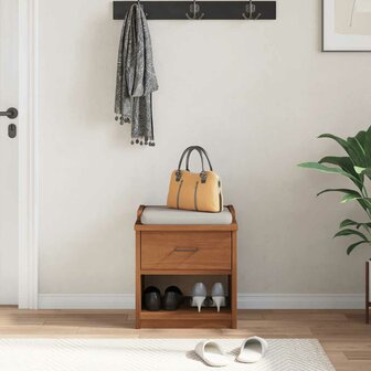 Gangbankje SANDNES 45x40x50 cm massief grenenhout 3