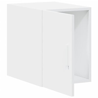 Wandkast 30x42,5x40 cm bewerkt hout wit 8