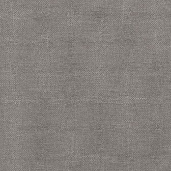 Chaise longue met kussen en rechterarmleuning stof taupe 8