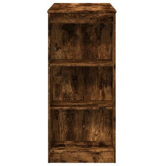 Bartafel met rekken 95x47x103,5 cm bewerkt hout gerookt eiken 5