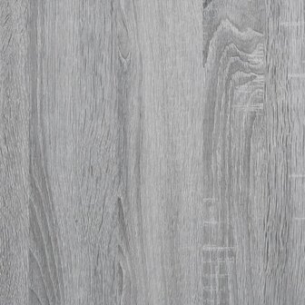 Bartafel met rekken 95x47x103,5 cm bewerkt hout grijs sonoma 8