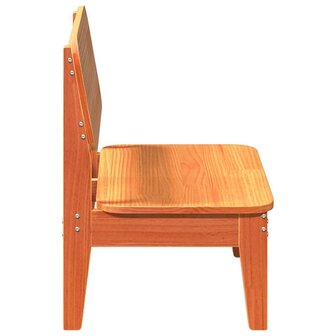Tuinstoel 60x52,5x72 cm massief grenenhout wasbruin 4