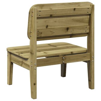 Tuinstoel 60x52,5x72 cm ge&iuml;mpregneerd grenenhout 5