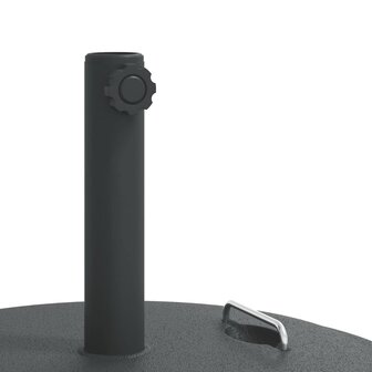 Parasolvoet met handgrepen voor stok van &Oslash;38 / 48 mm 25 kg rond 8