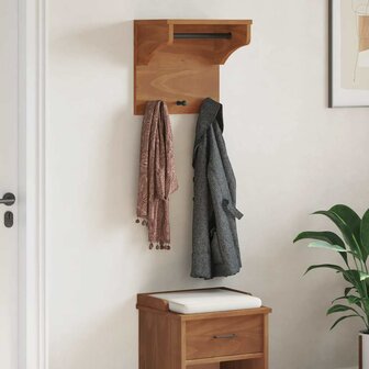 Wandkapstok SANDNES 43x30x42 cm massief grenenhout 3