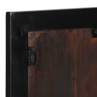 Kapstok 40x2x80 cm massief gerecycled hout meerkleurig 7