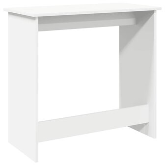 Bureau 80x40x75 cm bewerkt hout wit 6