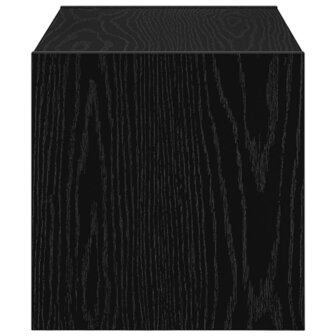 Schoenenrek stapelbaar 60x30x30,5 cm zwart eikenkleurig 5