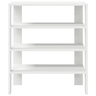 Schoenenrek 61x32x70 cm bewerkt hout wit 4