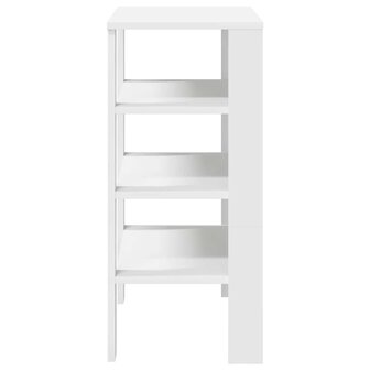 Schoenenrek 61x32x70 cm bewerkt hout wit 5