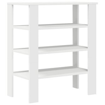 Schoenenrek 61x32x70 cm bewerkt hout wit 6