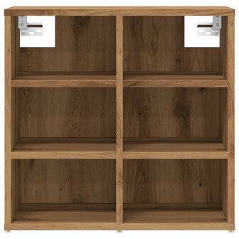 Schoenenkast 52x30x50 cm artisanaal eikenkleur 4