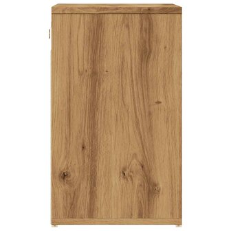Schoenenkast 52x30x50 cm artisanaal eikenkleur 5