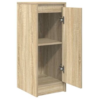 Dressoir 29,5x34x76 cm bewerkt hout sonoma eikenkleurig 5
