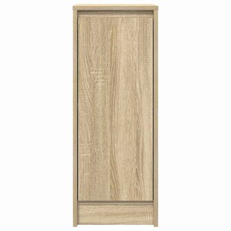 Dressoir 29,5x34x76 cm bewerkt hout sonoma eikenkleurig 6