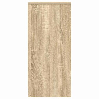 Dressoir 29,5x34x76 cm bewerkt hout sonoma eikenkleurig 7