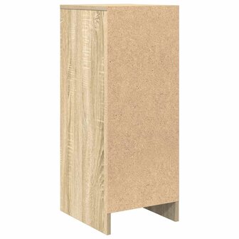 Dressoir 29,5x34x76 cm bewerkt hout sonoma eikenkleurig 8
