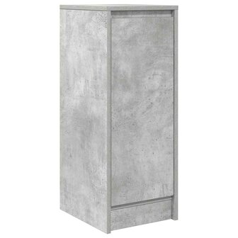 Dressoir 29,5x34x76 cm bewerkt hout betongrijs 2