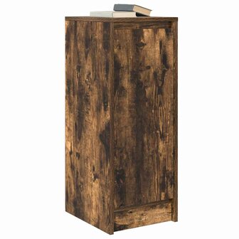 Dressoir 29,5x34x76 cm bewerkt hout gerookt eikenkleurig 4