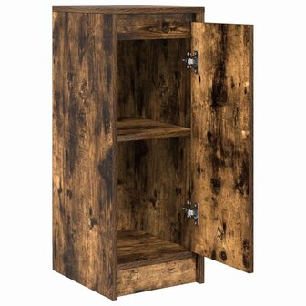 Dressoir 29,5x34x76 cm bewerkt hout gerookt eikenkleurig 5