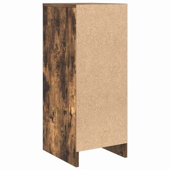 Dressoir 29,5x34x76 cm bewerkt hout gerookt eikenkleurig 8