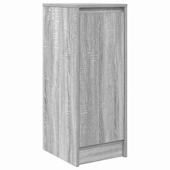 Dressoir 29,5x34x76 cm bewerkt hout grijs sonoma eikenkleurig 2
