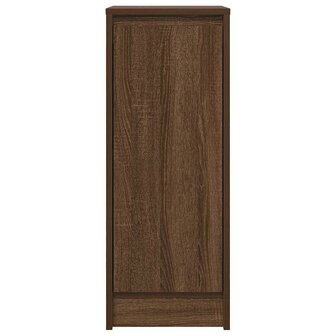 Dressoir 29,5x34x76 cm bewerkt hout bruin eikenkleurig 6