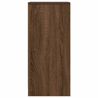 Dressoir 29,5x34x76 cm bewerkt hout bruin eikenkleurig 7