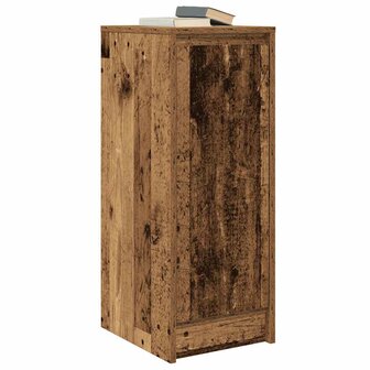 Dressoir 29,5x34x76 cm bewerkt hout oud houtkleurig 4