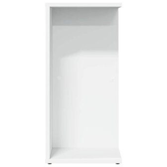 Nachtkastje 46,5x29x61 cm bewerkt hout wit 5