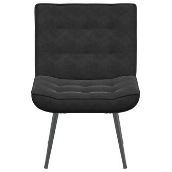 Relaxstoel 64x74x84 cm fluweel zwart 4