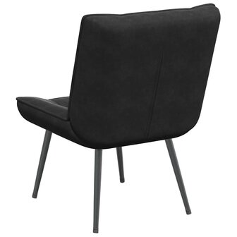Relaxstoel 64x74x84 cm fluweel zwart 6