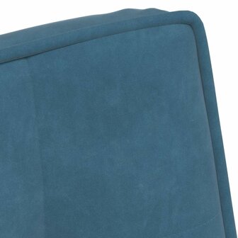 Relaxstoel 64x74x84 cm fluweel blauw 7
