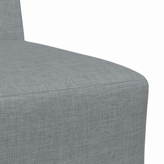Fauteuil 55 cm stof lichtgrijs 7