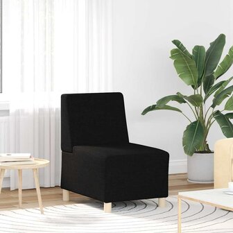 Fauteuil 55 cm stof zwart 1
