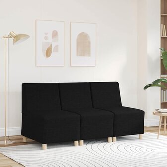 Fauteuil 55 cm stof zwart 3
