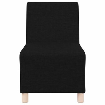 Fauteuil 55 cm stof zwart 4