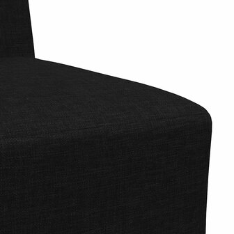 Fauteuil 55 cm stof zwart 7
