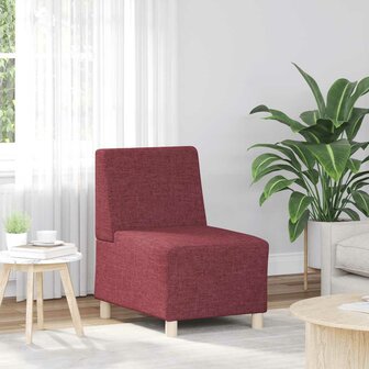 Fauteuil 55 cm stof wijnrood 1