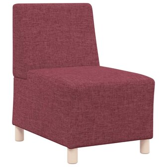 Fauteuil 55 cm stof wijnrood 2