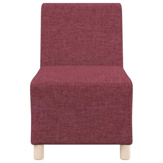 Fauteuil 55 cm stof wijnrood 4