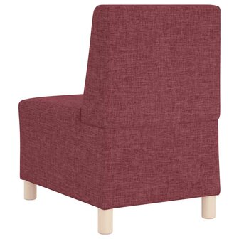Fauteuil 55 cm stof wijnrood 6