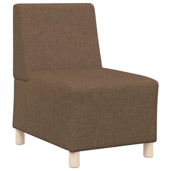Fauteuil 55 cm stof bruin 2