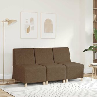 Fauteuil 55 cm stof bruin 3