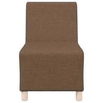 Fauteuil 55 cm stof bruin 4