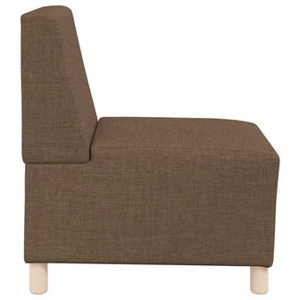 Fauteuil 55 cm stof bruin 5