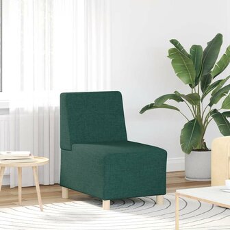 Fauteuil 55 cm stof donkergroen 1
